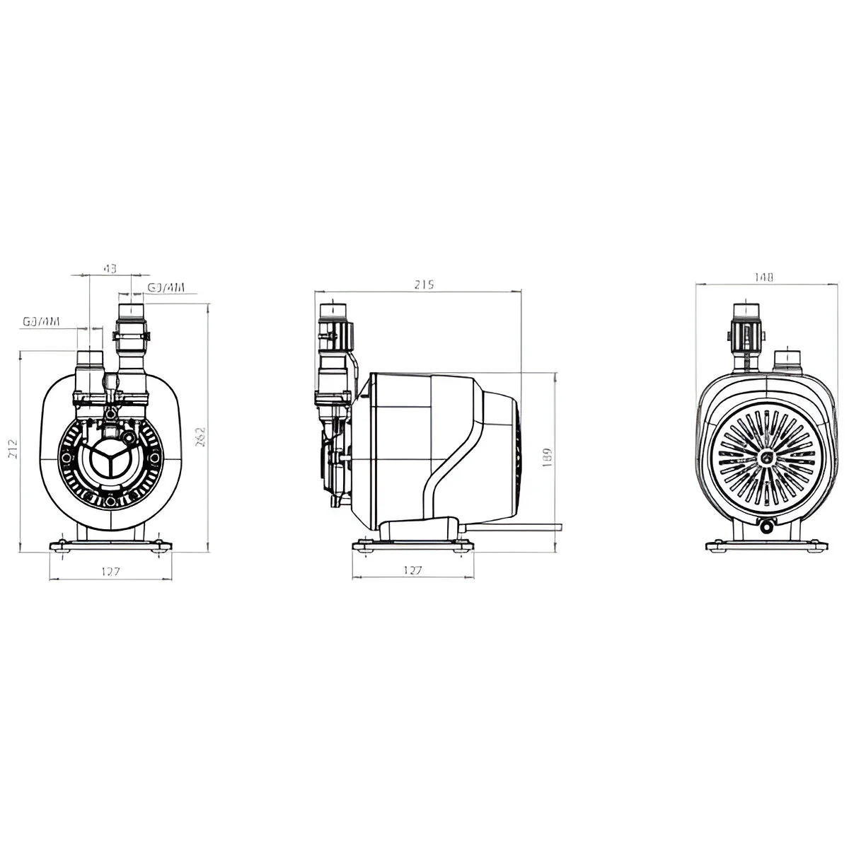Stuart Turner Stormboost Mains Water Booster Pump 2.5 Bar — 47708 - Image 6