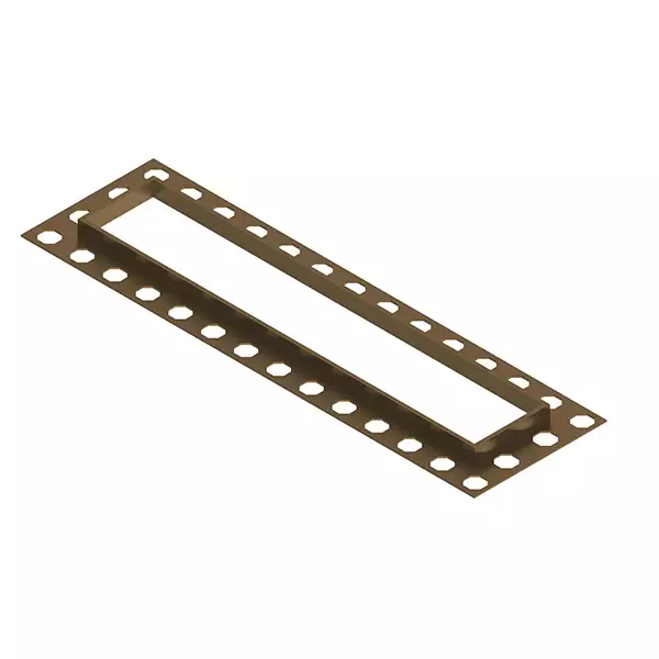 Taurus Linear Finishing Trim 600mm | Stainless Steel, Matt Black, Anthracite, Brushed Bronze | Wet Room Drain Surround - Image 3