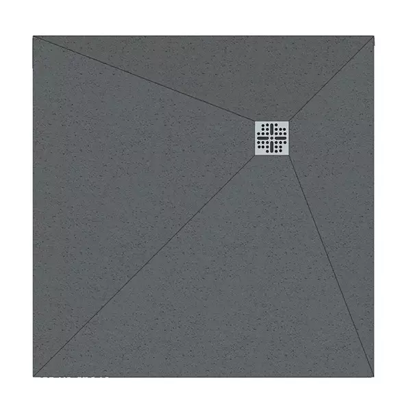 Taurus Wet Room Square Waste Tray Former 30mm | 8 Sizes | End, Centre & Corner Drain | Level Access Wetroom Base - Image 3