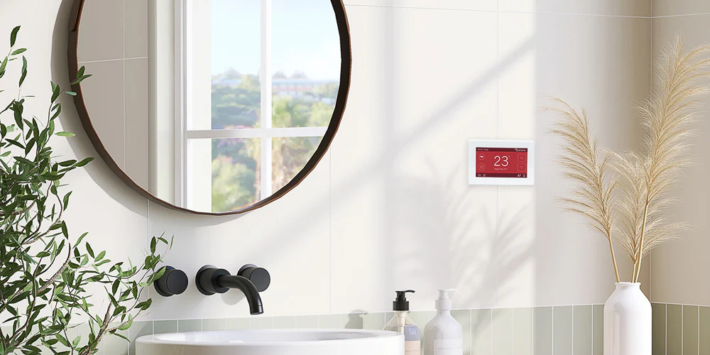 ThermoSphere Dual Control Thermostat White DC-W-01 - Image 3