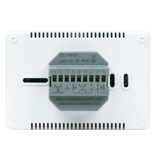 ThermoSphere Dual Control Thermostat White DC-W-01 - Image 5