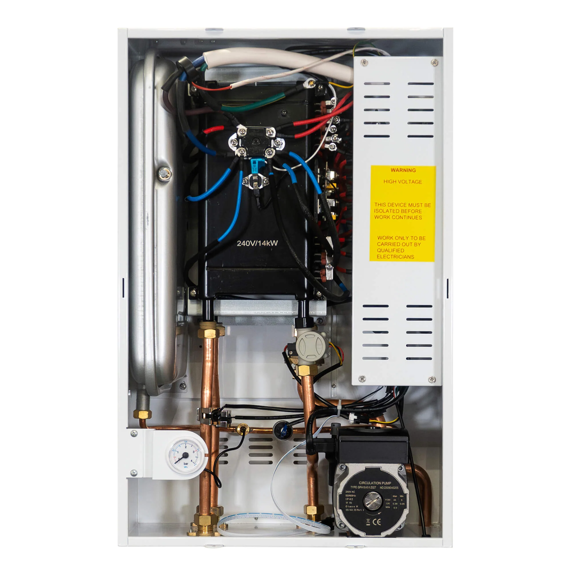 ThermoSphere Flex Electric Combi Boiler 4–14kW – TSFLEX14, Heating + Instant Hot Water, No Flue, 7-Year Warranty - Image 3