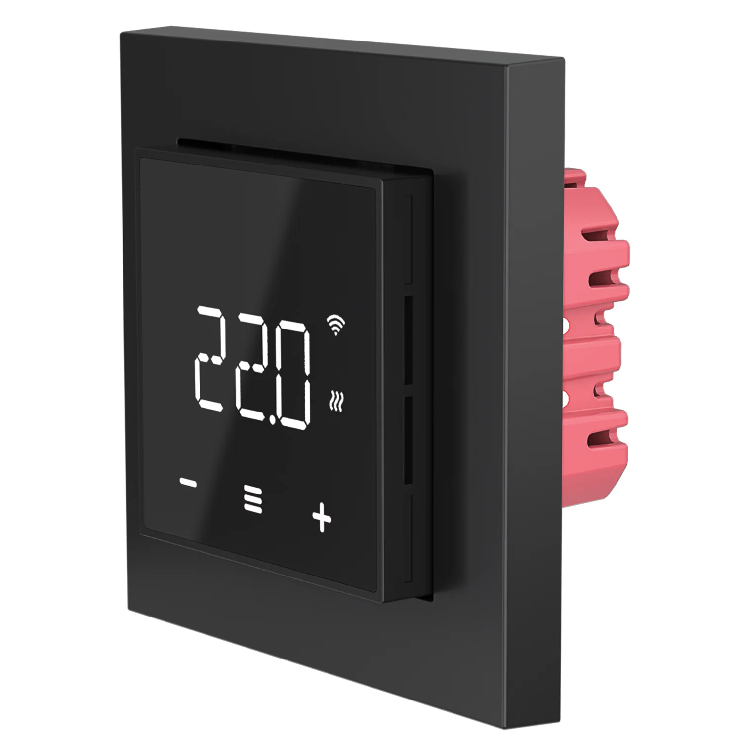 ThermoSphere T-MO Electric Heating Thermostat – Black, Wi-Fi, BLE, 16A, ZeroX, 5-Year Warranty - Image 4