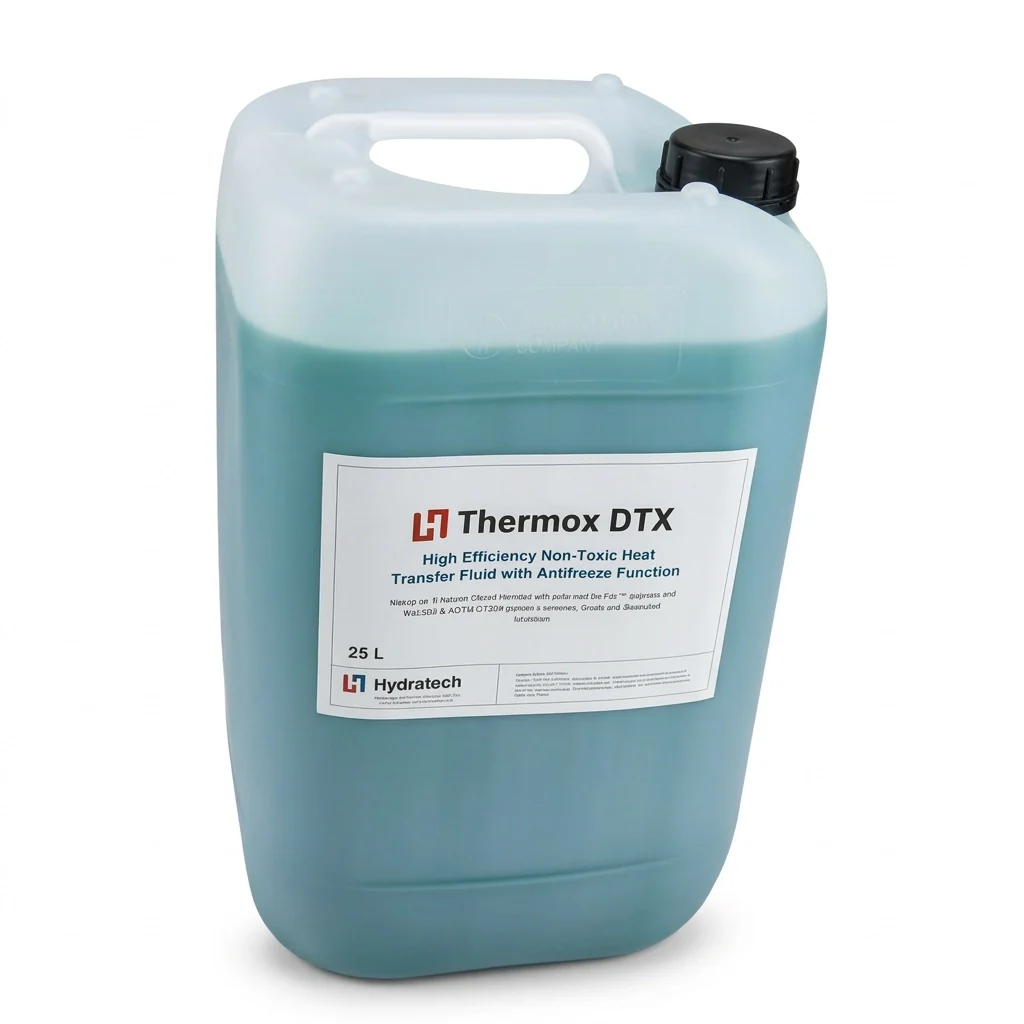 Thermox DTX Non-Toxic Ethylene Glycol Antifreeze Heat Transfer Fluid 25 Litre — GSHP ASHP Ground Air Water Heat Pump Systems