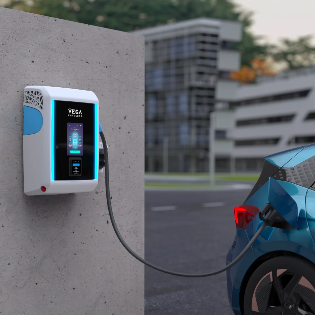 VEGA Chargers ALOHA Gravity DC 40kW EV Charging Station – Compact Wall or Pedestal DC Fast Charger - Image 6