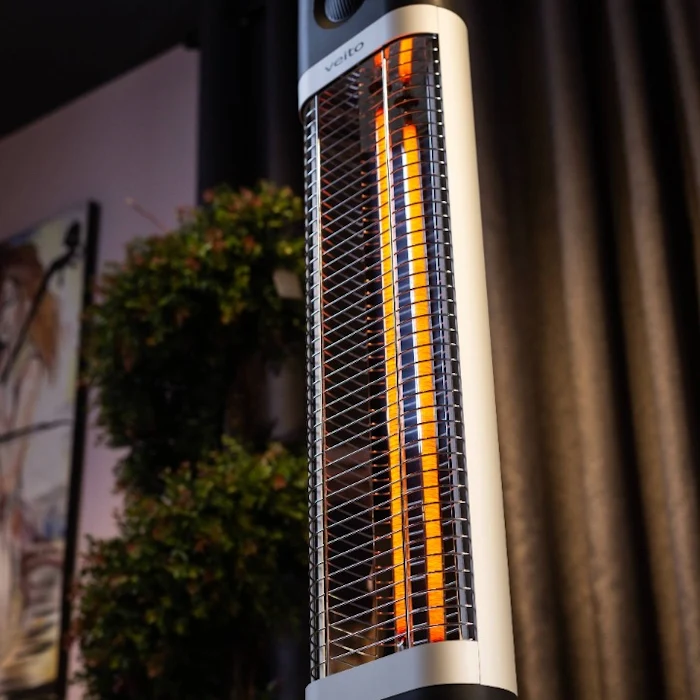 Veito Free Standing Carbon Infrared Heater with Adjustable Stand - Image 3