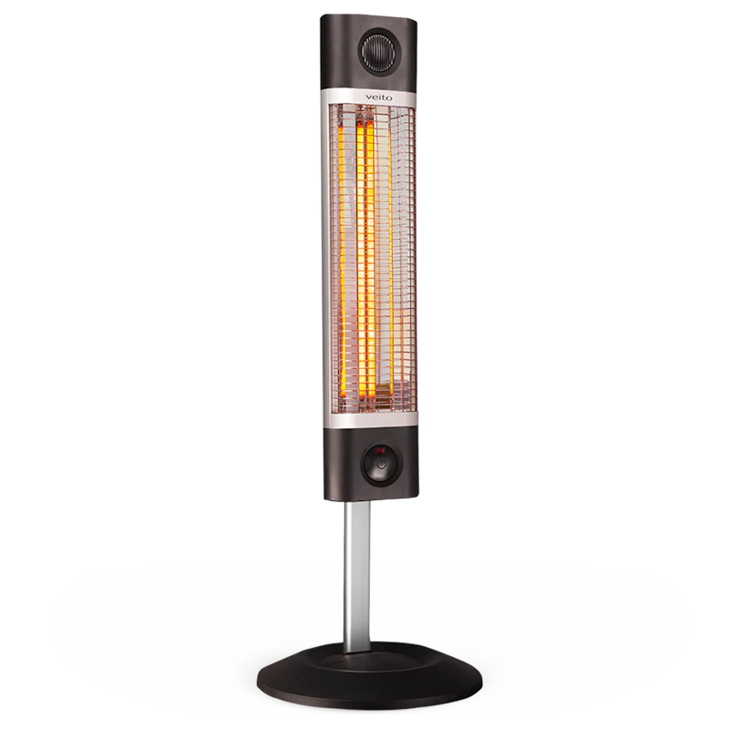 Veito Free Standing Carbon Infrared Heater with Adjustable Stand - Image 6