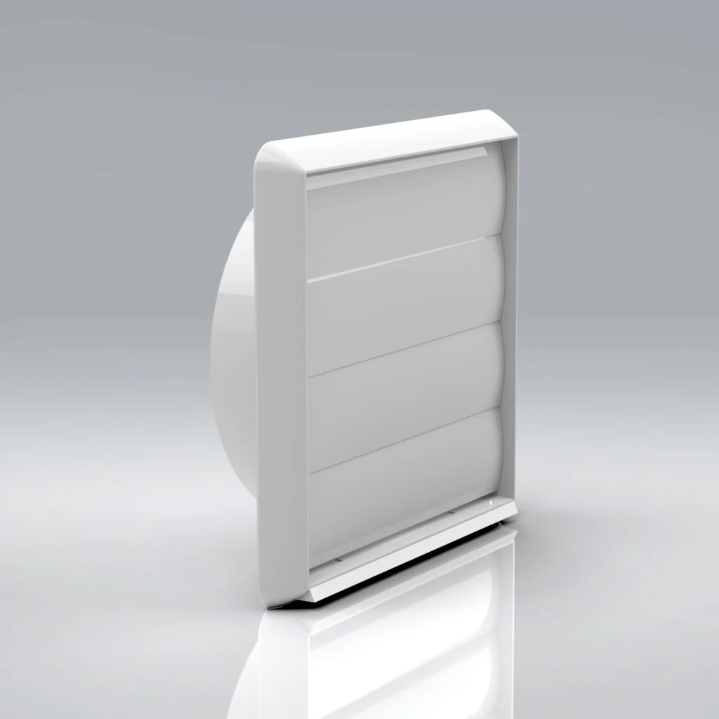 Verplas 150mm External Gravity Grille Multi-Colour