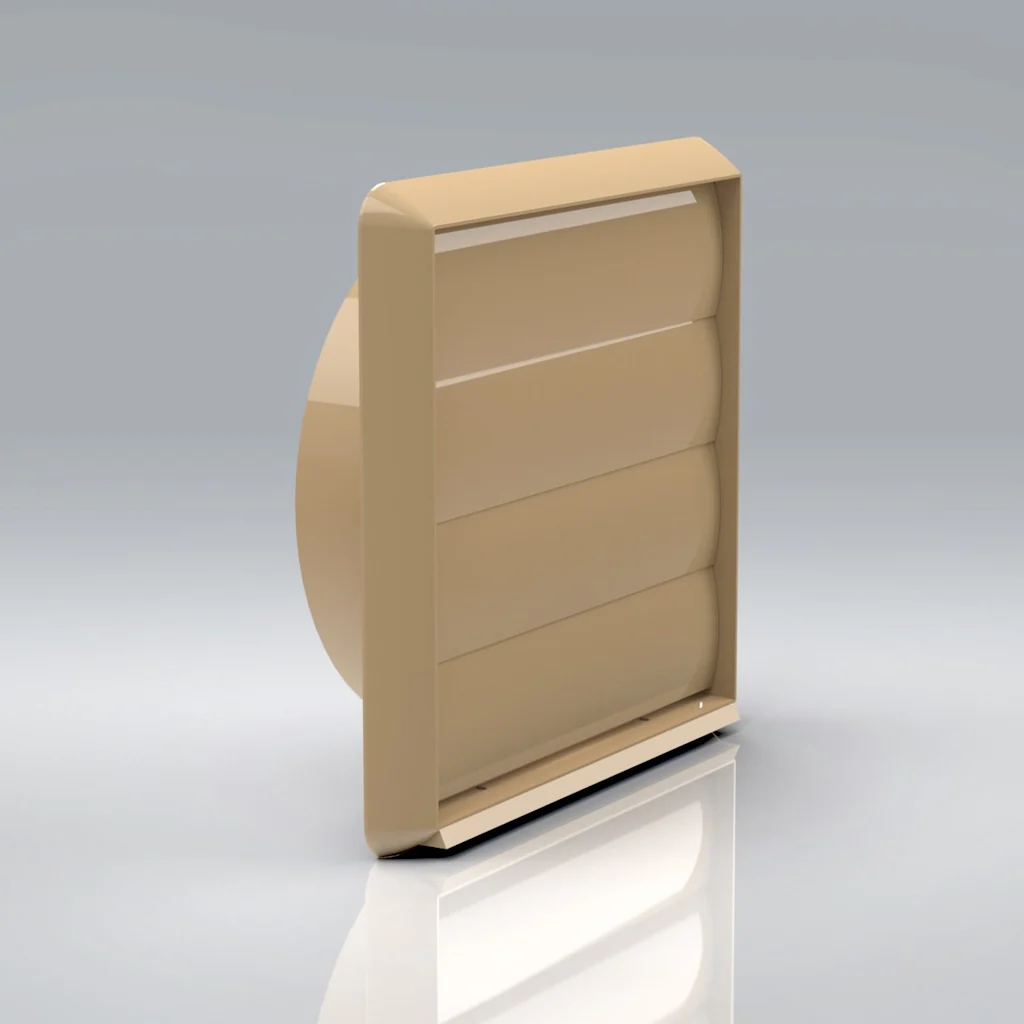 Verplas 150mm External Gravity Grille Multi-Colour - Image 3