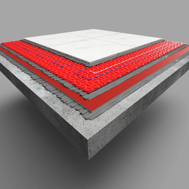 Warmup DCM-PRO Electric Underfloor Heating System - Loose Lay Heating Cable and Decoupling Mat - Image 5